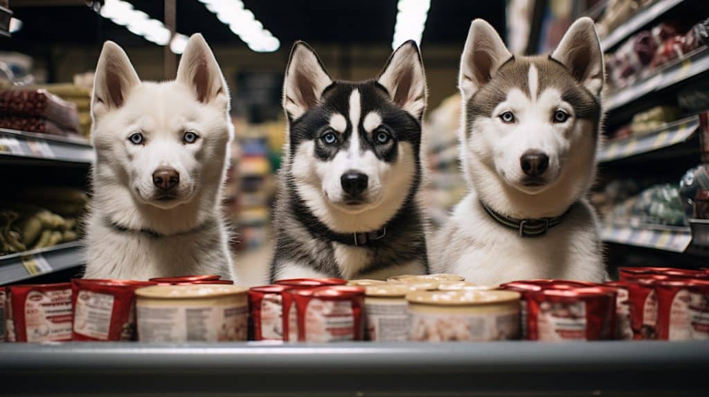 best wet food for husky puppies