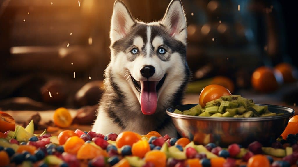best diet for husky puppy